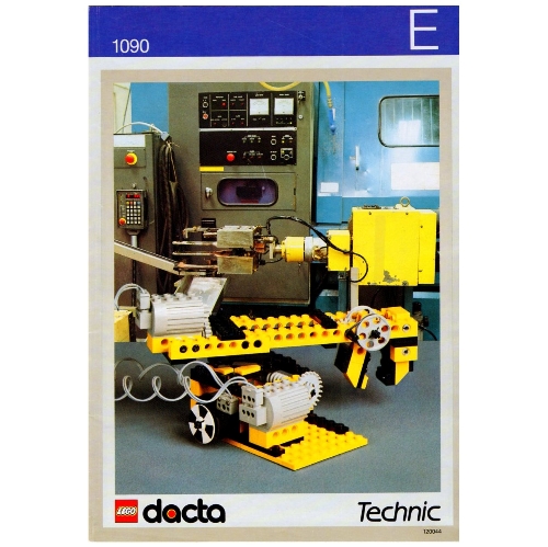 Livret d'activités E - Bras robotisé - coffret 1090 (Activity Booklet E - Robot Arm - Set 1090)
