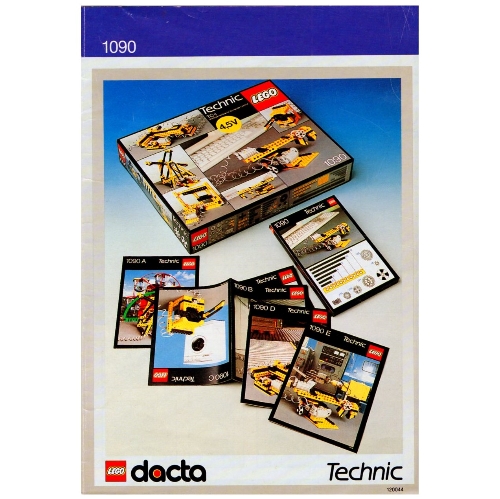 Livret d'activité - pièces plateau carte organisateur - coffret 1090 (Activity Booklet - Parts Tray Organizer Card - Set 1090)