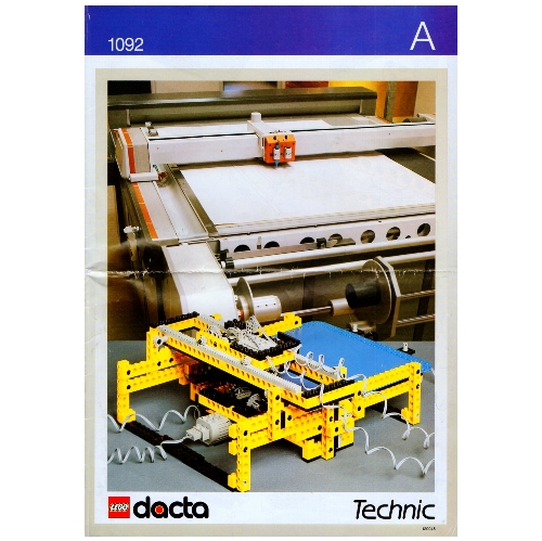 Livret d'activité a - traceur - coffret 1092 (Activity Booklet A - Plotter - Set 1092)