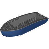 Visuel indicatif Rebrickable de Bateau 10 x 34 x 5 1/3 avec pont gris bleuté foncé [assemblage complet] (Boat 10 x 34 x 5 1/3 with Dark Bluish Grey Deck [Complete Assembly])