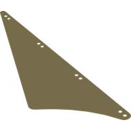 Visuel indicatif Rebrickable de Voile, triangulaire 23 x 8 (Sail, Triangular 23 x 8)