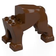 Visuel indicatif Rebrickable de Partie du corps de la créature, corps du chien (Creature Body Part, Dog Body)