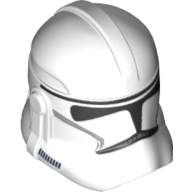 Casque clone trooper phase 2, avant fermé, épisode 3 motif imprimé (Helmet Clone Trooper Phase 2, Closed Front, Episode 3 Print)
