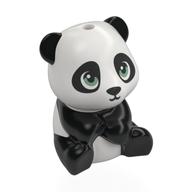 Visuel indicatif Rebrickable de Animal, ourson assis panda avec bouche fermée, sable yeux verts motif imprimé (Animal, Bear Cub Sitting Panda with Closed Mouth, Sand Green Eyes Print)