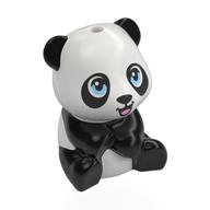 Visuel indicatif Rebrickable de Animal, ourson assis panda avec bouche ouverte, lumineux yeux bleus motif imprimé (Animal, Bear Cub Sitting Panda with Open Mouth, Bright Light Blue Eyes Print)