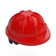 Visuel indicatif Rebrickable de Cheveux et casque, Construction / Chapeau rigide, court Motif brun foncé bouclé (Hair and Helmet, Construction / Hard Hat, Short Curly Dark Brown Pattern)