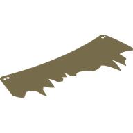 Visuel indicatif Rebrickable de Voile en lambeaux, 21 x 8 (Sail, Tattered, 21 x 8)