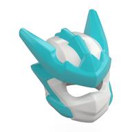Visuel indicatif Rebrickable de Envelopper avec des pointes d'azur foncé (Wrap with Dark Azure Spikes)