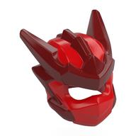 Enveloppe avec motif de pointes rouge foncé (Wrap with Dark Red Spikes Pattern)