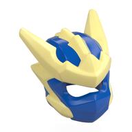 Visuel indicatif Rebrickable de Enveloppe avec des pointes jaune clair lumineux (Wrap with Bright Light Yellow Spikes)