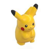 Visuel indicatif Rebrickable de Créature, Pikachu aux yeux noirs, embouts d'oreille, motif imprimé joues rouges (Creature, Pikachu with Black Eyes, Ear Tips, Red Cheeks Print)