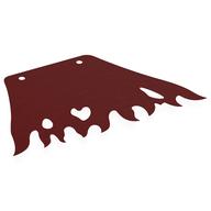 Visuel indicatif Rebrickable de Grand casquette en lambeaux, 2 trous (Large Figure Cape, Tattered, 2 Holes)