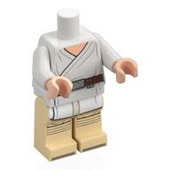 Corps figurine avec étiquette intelligente, Tatooine Luke Skywalker (Minifig Body with SMART Tag, Tatooine Luke Skywalker)