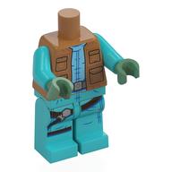 Corps figurine avec étiquette intelligente, cupido (Minifig Body with SMART Tag, Greedo)