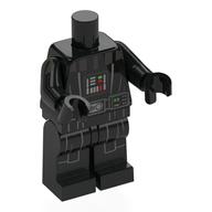 Minifigurine corps avec étiquette SMART, Dark Vador (Minifig Body with SMART Tag, Darth Vader)