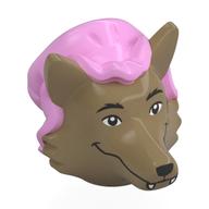 Visuel indicatif Rebrickable de Tête spéciale, loup avec motif de capot rose vif, motif imprimé visage (Head Special, Wolf with Bright Pink Bonnet Pattern, Face Print)