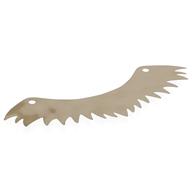 Visuel indicatif Rebrickable de Partie du corps animal, Fourrure, Extrémités pointues, 2 Trous (Animal Body Part, Fur, Pointed Ends, 2 Holes)