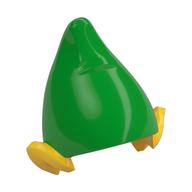 Chapeau, oreilles d'elfe avec motif imprimé chapeau vert vif (Hat, Elf Ears with Bright Green Hat Print)