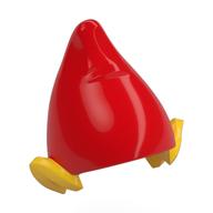 Chapeau, Elf Oreilles avec motif imprimé rouge chapeau (Hat, Elf Ears with Red Hat Print)