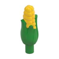 Visuel indicatif Rebrickable de Plante, Maïs sur l'épi / Maïs doux avec motif de maïs jaune vif (Plant, Corn on the Cob / Sweetcorn with Bright Yellow Corn Pattern)