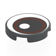 Visuel indicatif Rebrickable de Tuile ronde 2 x 2 avec Yeux Blancs, Iris Brun Rougeâtre, Motif imprimé pupille Noir (Tile Round 2 x 2 with White Eyes, Reddish Brown Iris, Black Pupil Print)