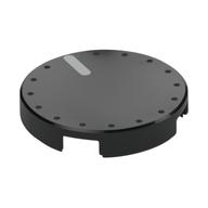 Visuel indicatif Rebrickable de Tuile ronde 2 x 2 avec des points autour du bord et ligne gris bleuté clair (bouton de volume) motif imprimé (Tile Round 2 x 2 with Dots around Edge and Light Bluish Gray Line (Volume Knob) Print)