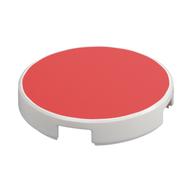 Visuel indicatif Rebrickable de Tuile ronde 2 x 2 avec motif imprimé cercle rouge (Tile Round 2 x 2 with Red Circle Print)