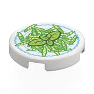 Visuel indicatif Rebrickable de Tuile ronde 2 x 2 avec motif imprimé Trofie (Tile Round 2 x 2 with Trofie Print)