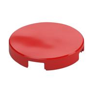 Visuel indicatif Rebrickable de Tuile ronde 2 x 2 avec motif imprimé blanc 'LEGO' (Tile Round 2 x 2 with White 'LEGO' Print)