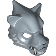 Visuel indicatif Rebrickable de Masque Tigre avec Crocs Blancs et Fourrure imprimé (Mask Tiger with White Fangs and Fur Print)