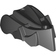 Visuel indicatif Rebrickable de Grande tête de figurine, mâchoire sans trou pour axe (Large Figure Head, Jaw without Axle Hole)