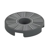 Tuile ronde 2 x 2 avec trou avec motif imprimé Turbine (Tile Round 2 x 2 with Hole with Turbine Print)