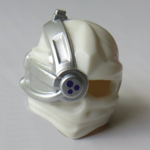 Enveloppe avec oculaire cyborg et triple capteur bleu motif imprimé (Wrap with Cyborg Eyepiece and Triple Blue Sensor Print)