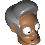 Tête de minifigurine Spécial, Simpsons, Apu Nahasapeemapetilon (Minifig Head Special, Simpsons, Apu Nahasapeemapetilon)