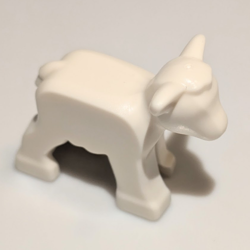 Visuel indicatif Rebrickable de Animal, mouton / agneau [sans motif] (Animal, Sheep / Lamb [Plain])