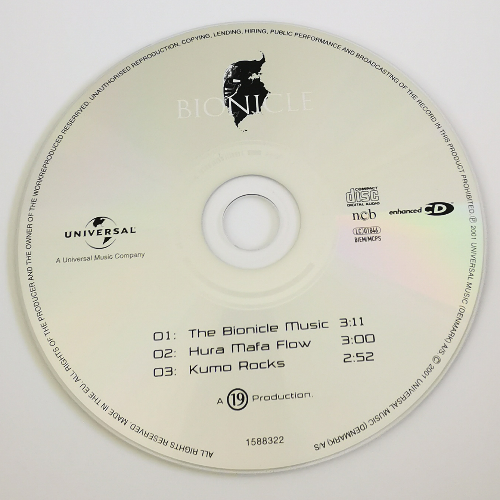 CD-Rom, Bionicle Musique (CD-Rom, BIONICLE Music)