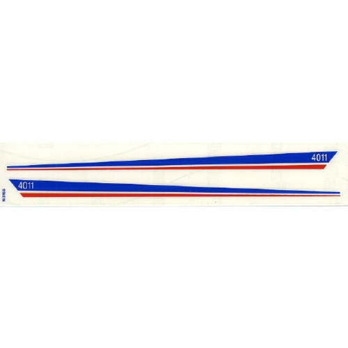 Visuel indicatif Rebrickable de Feuille d’autocollants pour le set 4011-1 (Sticker Sheet for Set 4011-1)