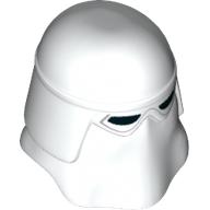 Casque soldat des neiges, Noir Oeillets motif imprimé (Helmet Snowtrooper, Black Eyeholes Print)