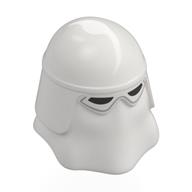 Casque soldat des neiges, Noir Oeillets motif imprimé (Helmet Snowtrooper, Black Eyeholes Print)