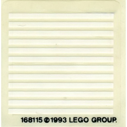 Visuel indicatif Rebrickable de Feuille d’autocollants pour le set 6666-1 (Sticker Sheet for Set 6666-1)