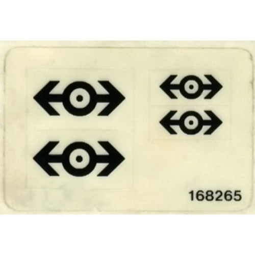 Visuel indicatif Rebrickable de Feuille d’autocollants pour les sets 4525-1, 4544-1 (Sticker Sheet for Sets 4525-1, 4544-1)