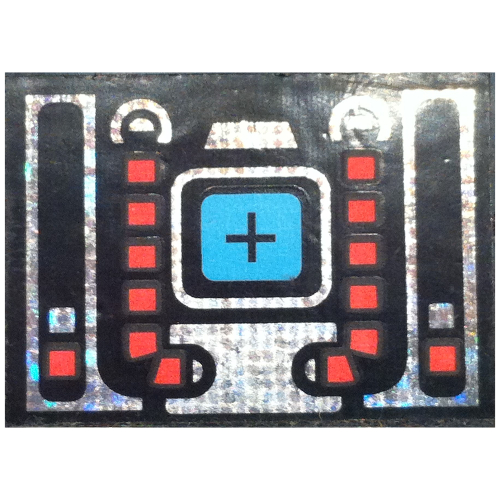 Visuel indicatif Rebrickable de Feuille d’autocollants pour le set 6949-1 (Sticker Sheet for Set 6949-1)