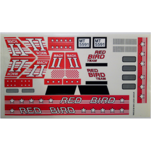 Visuel indicatif Rebrickable de Feuille d’autocollants pour le set 5591-1 (Sticker Sheet for Set 5591-1)