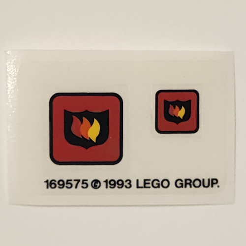 Visuel indicatif Rebrickable de Feuille d’autocollants pour le set 6525-1 (Sticker Sheet for Set 6525-1)