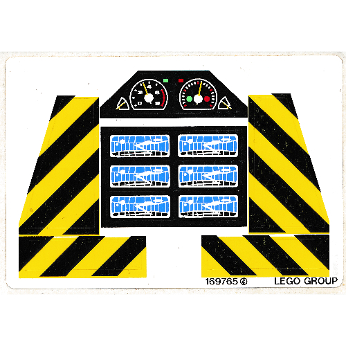 Visuel indicatif Rebrickable de Feuille d’autocollants pour les sets 8431-1, 8438-1, 8460-1 (Sticker Sheet for Sets 8431-1, 8438-1, 8460-1)