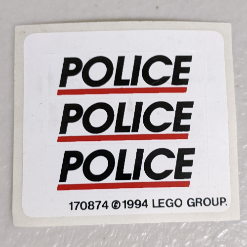Visuel indicatif Rebrickable de Feuille d’autocollants pour le set 6625-1 (Sticker Sheet for Set 6625-1)