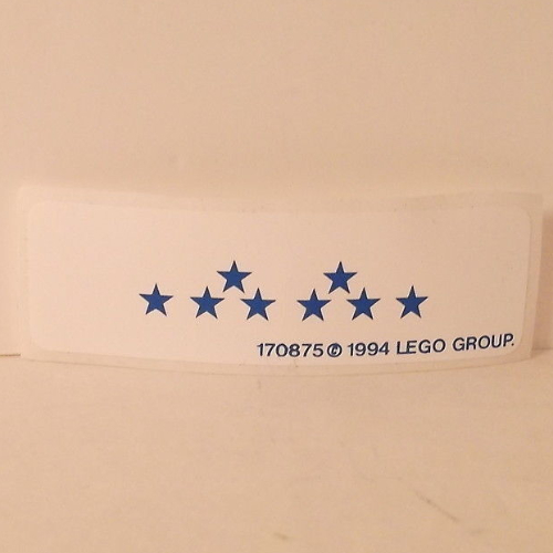 Visuel indicatif Rebrickable de Feuille d’autocollants pour le set 6517-1 (Sticker Sheet for Set 6517-1)