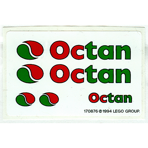 Visuel indicatif Rebrickable de Feuille d’autocollants pour le set 6335-1 (Sticker Sheet for Set 6335-1)