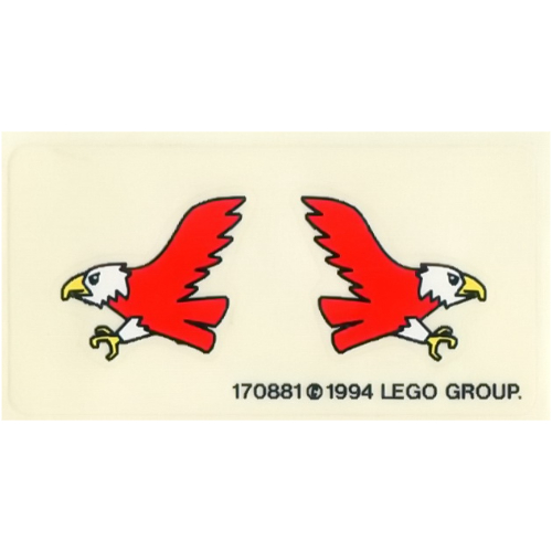 Visuel indicatif Rebrickable de Feuille d’autocollants pour le set 6331-1 (Sticker Sheet for Set 6331-1)