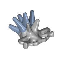 Visuel indicatif Rebrickable de Crâne de requin casque, avec motif de pointes bleu sable (attuma) (Helmet Shark Skull, with Sand Blue Spikes Pattern (Attuma))